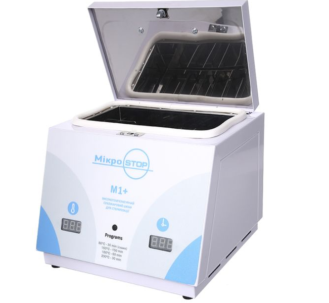 Високотемпературна сухожаркова шафа для стерилізації Microstop M1+ (гарантія 18 міс) 7054 фото