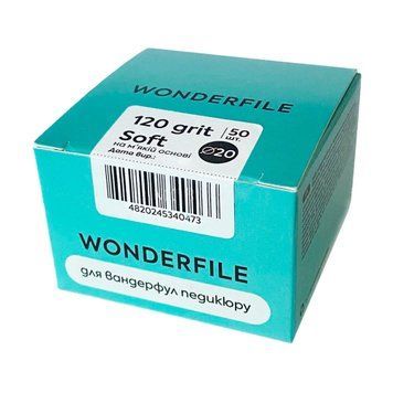Змінні файли на піні для диска 20мм Wonderfile(120грит) WFPDF20/120 фото