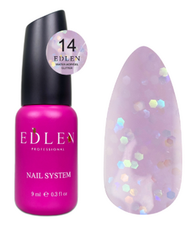 Edlen Water Acrygel Glitter 9ml №14 18742 фото