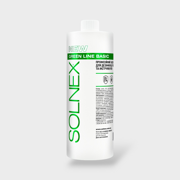 Засіб для дезінфекції та стерилізації SOLNEX Green Line Basic 1л 15766 фото