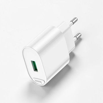 Блок живлення HOCO C109A Fighter QC3.0 1*USB 22826 фото